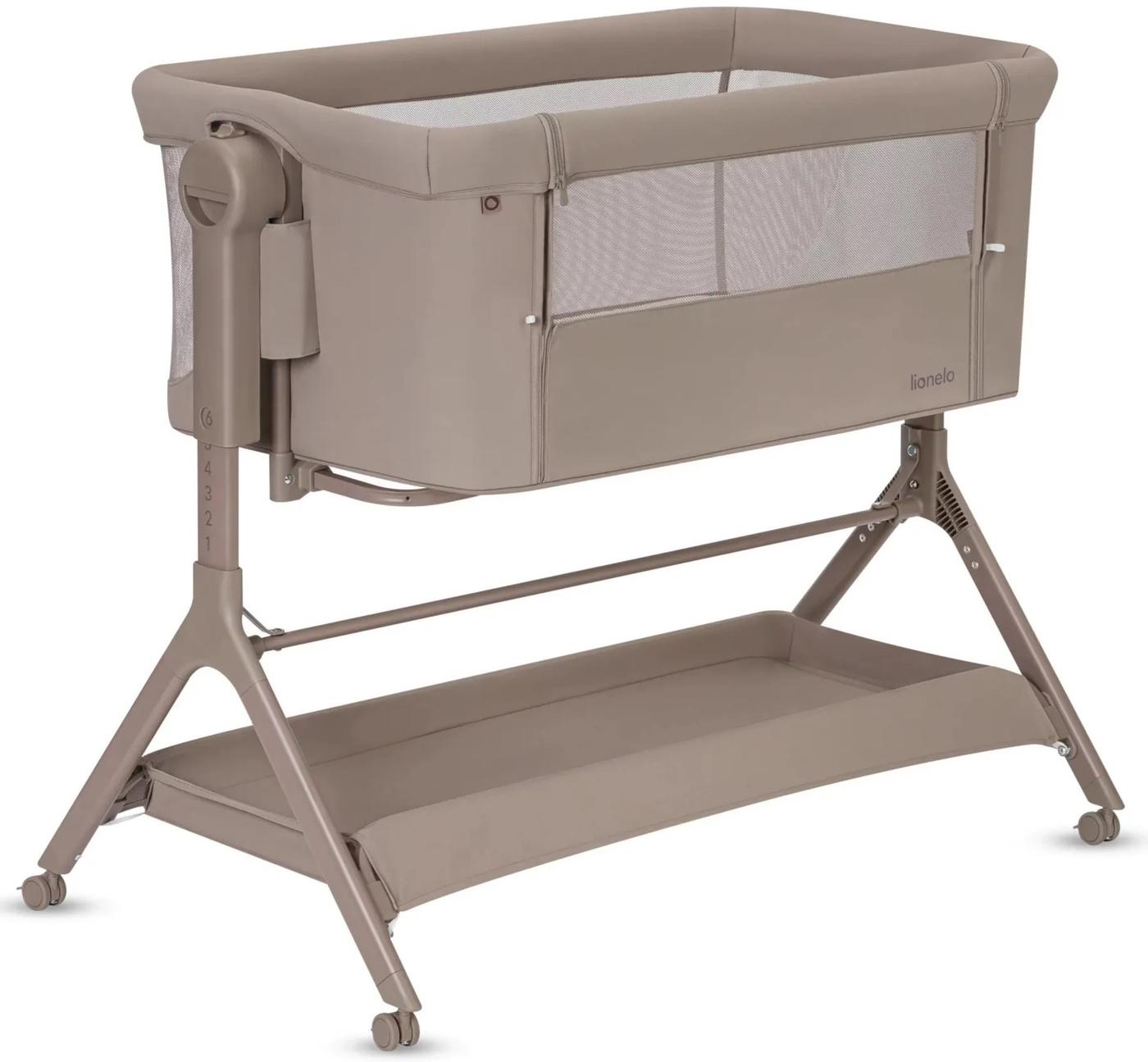 Patut copii Lionelo Leonie Plus Beige Taupe
