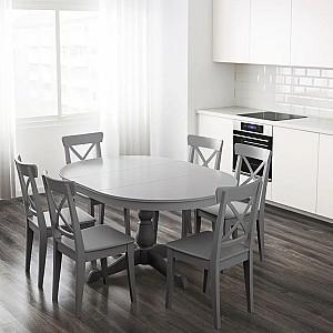 Masa IKEA Ingatorp 110/155cm Gri