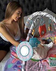 Covoras de joaca copii Moni Oasis Green