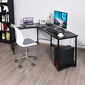 Masa de birou Costway HW61782BK Black