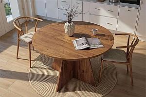 Masa Mirage Meble Virella 120x120 Pin Atlantic (Maro)