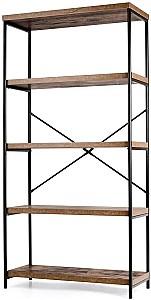 Etajera Costway HW59370CF Brown