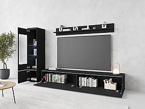 Living Bratex Vera I Grafit negru