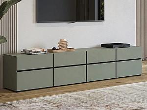 Tumba pentru televizor Helvetia Cross 24GWMY40 4K4S Verde/Negru