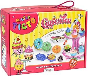 Set de jucarii Strateg Mister Aluat: Cupcake (57142)