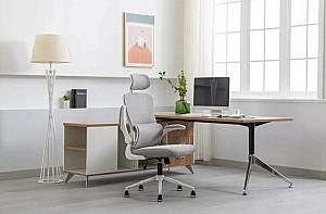 Fotoliu de birou Jumi CM-249875 Grey/White