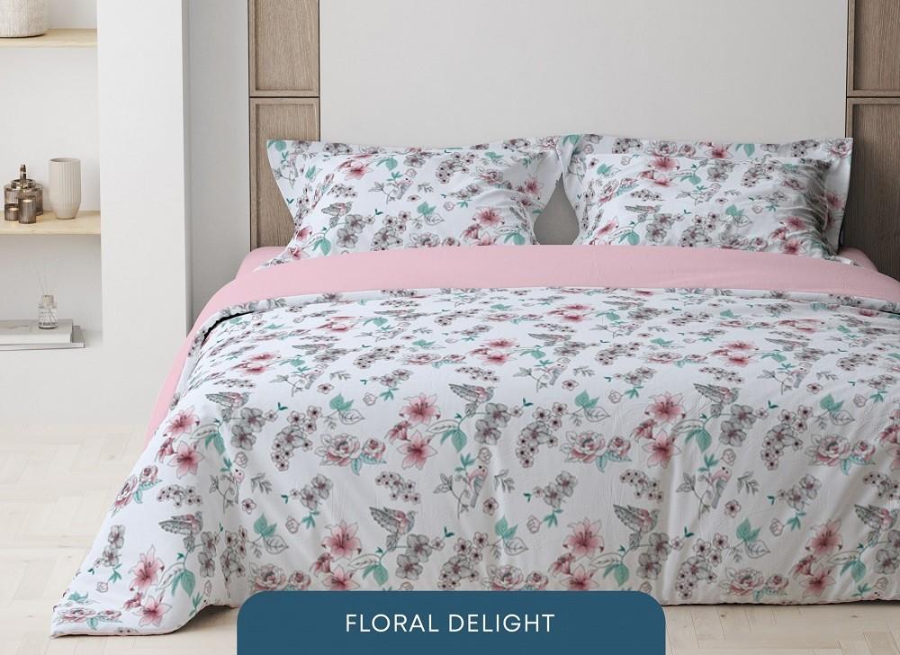 Albituri de pat Relaxe Home Soft Dreams 200x220cm Floral Delight