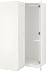 Dulap colt IKEA Pax/Grimo rafturi/bare 110/110x201 Alb
