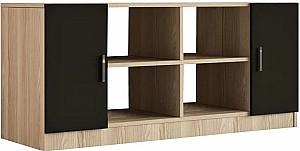 Etajera Mirage Design Vario VO6-OB Stejar (Bej)/Larex Negru