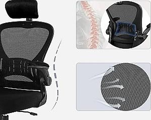 Fotoliu de birou Strategic S18 Black/Silver