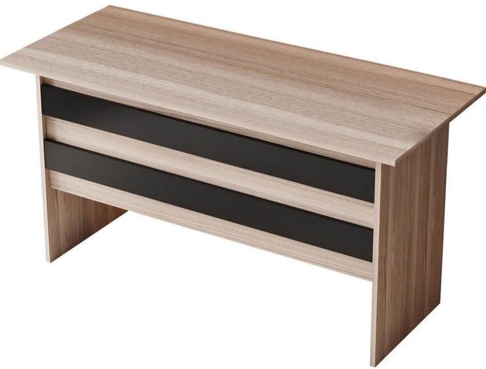 Masa de birou Mirage Design Vario VO1-OB Stejar (Bej)/Larex Negru