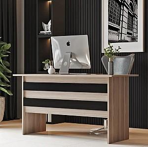 Masa de birou Mirage Design Vario VO1-OB Stejar (Bej)/Larex Negru