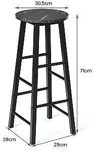 Scaun Costway HW63901BK Black