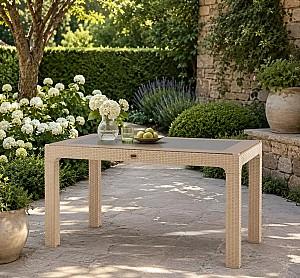 Masa de gradina Heniver Table 150x90 Cappuccino