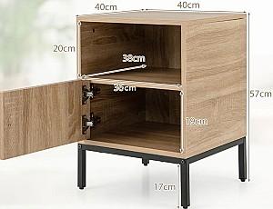 Noptiera Costway HU10620OA-1 Natural (Bej)