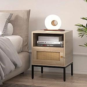 Noptiera Costway HU10620OA-1 Natural (Bej)