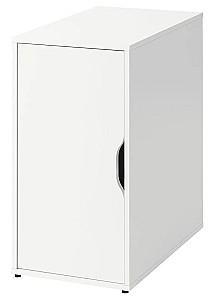 Masa de birou IKEA Lagkapten/Alex usa/sertare 140x60 Alb/Stejar Alb (Bej)