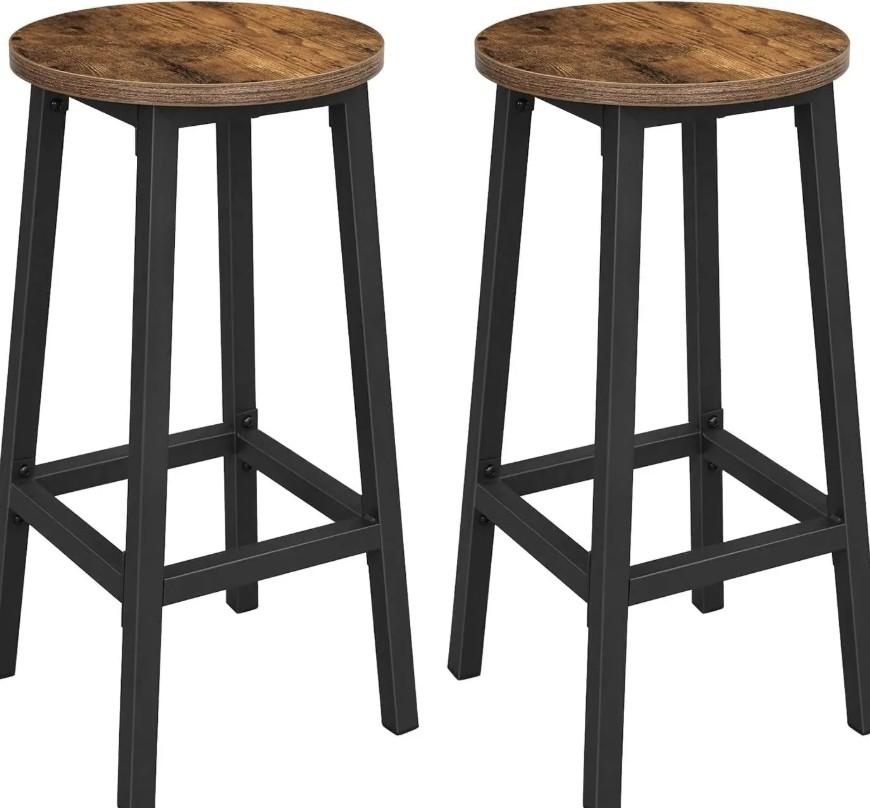 Scaun Vasagle LBC32X Rustic Brown/Black