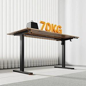 Masa de birou SENSE7 Nojo Light 140x70 Dark Brown