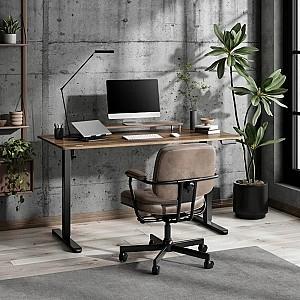 Masa de birou SENSE7 Nojo Light 140x70 Dark Brown