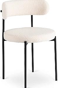 Scaun Mebel Elite Tulsa Cream/Black