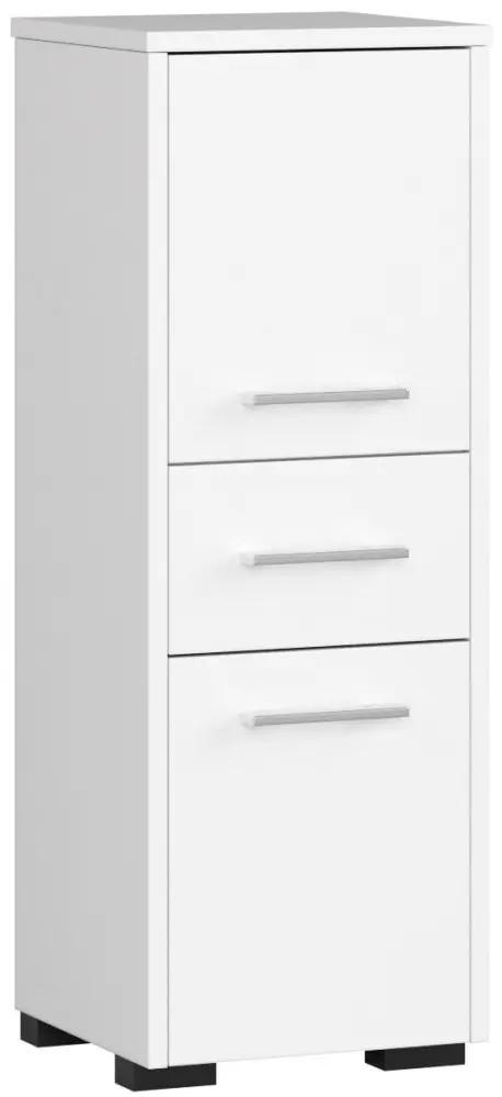 Dulap de baie Akord Fin 2D1SZ 30cm White