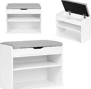 Raft pentru incaltaminte Modern Home CHXG01 Alb