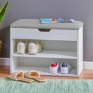 Raft pentru incaltaminte Modern Home CHXG01 Alb