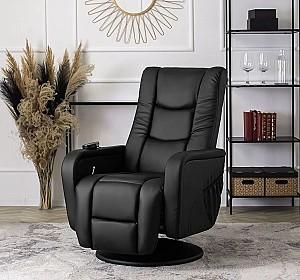Fotoliu reclainer Mebel Elite Spike Negru