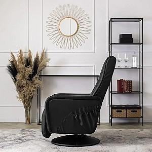 Fotoliu reclainer Mebel Elite Spike Negru