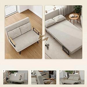 Canapea HomCom 839-835V00BG