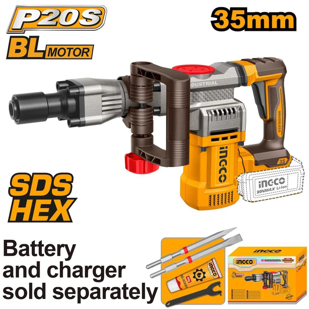 Ciocan demolator INGCO CDBLI20358