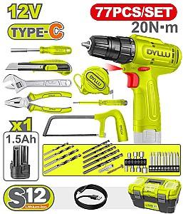 Set de scule DYLLU DTDT4B77