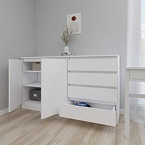 Comoda Smartex Т2 140 cm Alb
