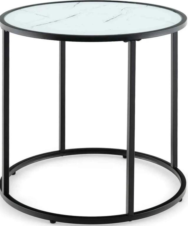 Masuta de cafea, reviste Costway HV10529WH White/Black