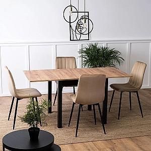 Masa Mebel Elite MAX Stejar Craft (Maro)/Negru