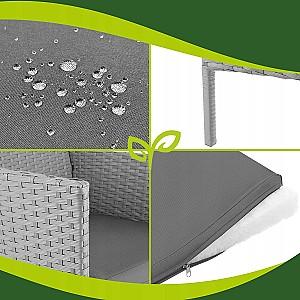 Set mobila de gradina Gardlov 26910 Gri