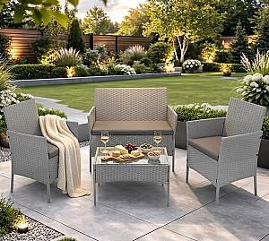 Set mobila de gradina Gardlov 26910 Gri