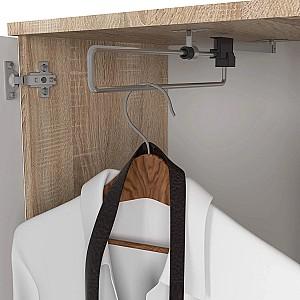 Antreu Akord Entro 95cm 3D1SZ Stejar Sonoma (Bej)/Alb