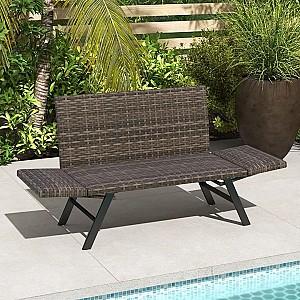 Canapea pentru gradina Costway NP12098GR