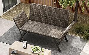 Canapea pentru gradina Costway NP12098GR