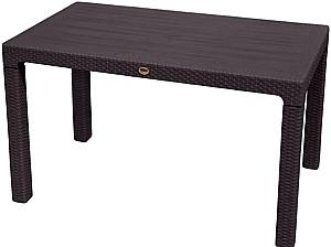 Masa de gradina Heniver Rattan Table 120x70 Brown