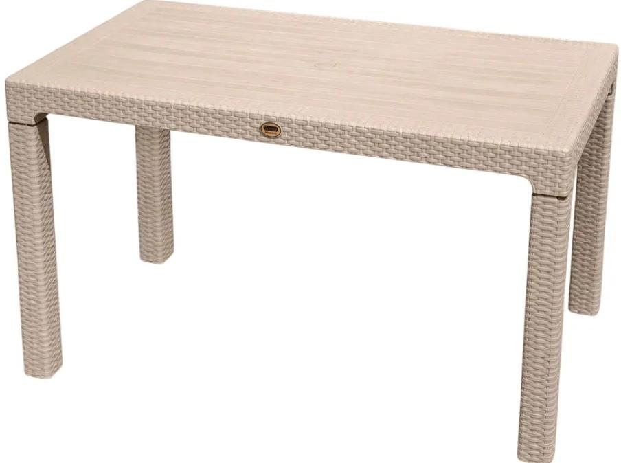Masa de gradina Heniver Rattan Table 120x70 Cappuccino