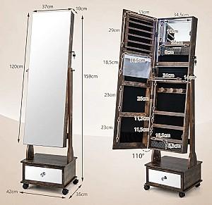Oglindă Costway JV11233CF Maro