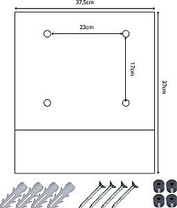 Cutie postala Saska Garden 1067551 Anthracite