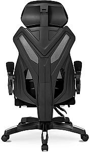 Fotoliu gaming Mebel Elite Maximo Negru/Alb