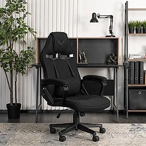 Fotoliu gaming Mebel Elite Vidal Negru