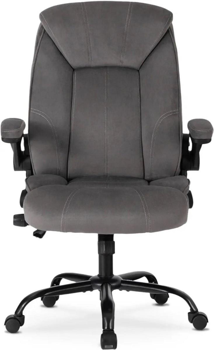 Fotoliu de birou Mebel Elite Comfort Velur Gri