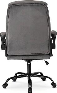 Fotoliu de birou Mebel Elite Comfort Velur Gri