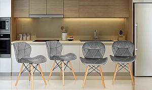 Scaun Modern Home KJC208 Gri
